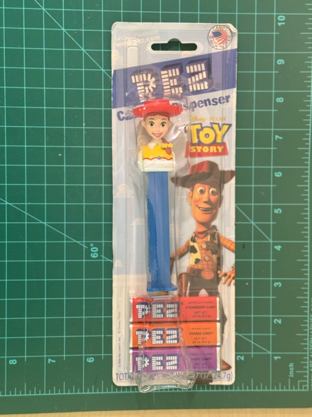 Unopened Toy Story Jessie PEZ Dispenser - Blue